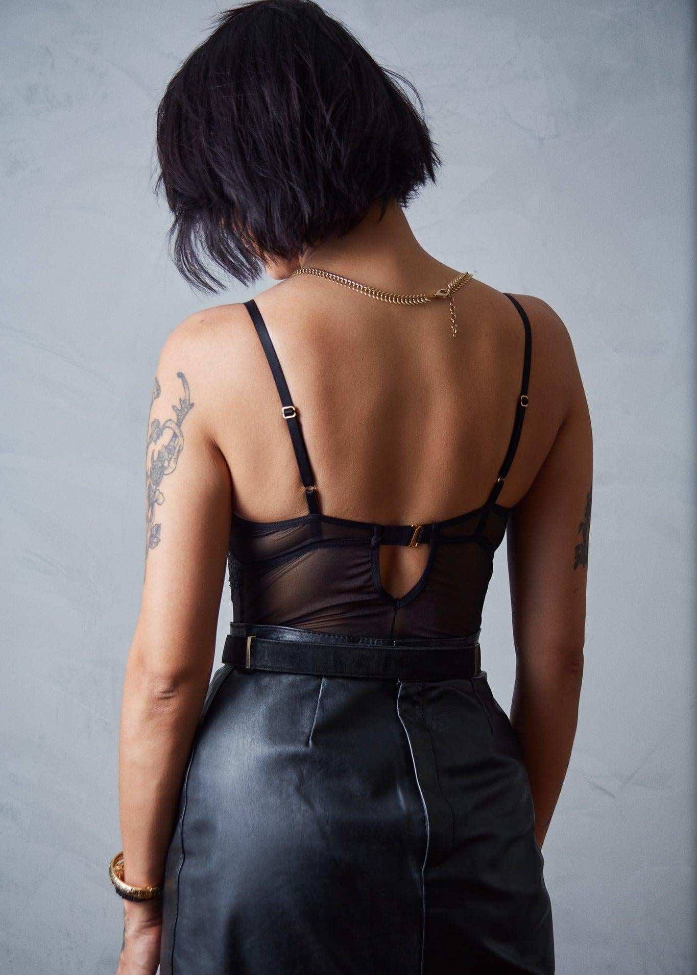 V-neck Lace Body