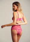 V-neck Lace Underwire Bra