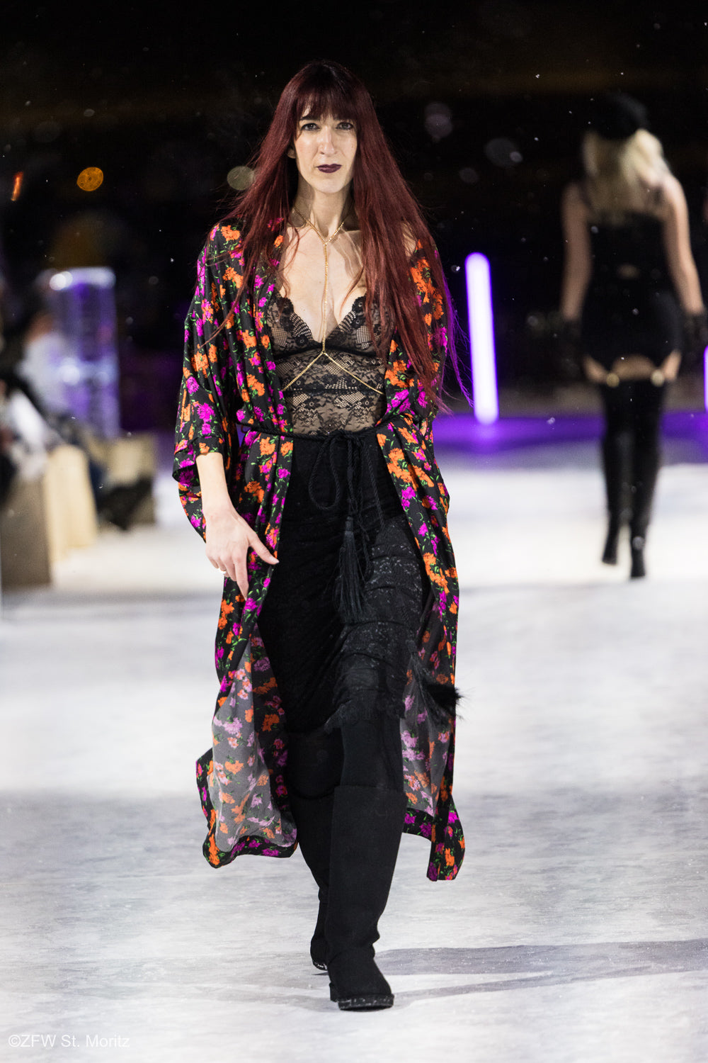 ZFW Runaway Silk Kimono INTENSIFY ME PLEASE