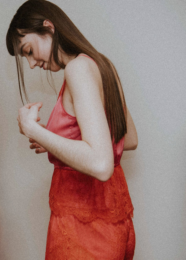 Lace Bermuda Shorts - Leticia