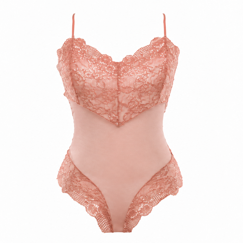 Body confortable en tulle & dentelle – Milena