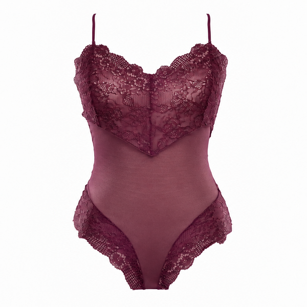 Body confortable en tulle & dentelle – Milena