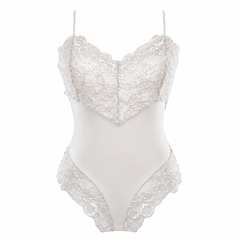 Body confortable en tulle & dentelle – Milena