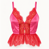 Satin & Lace Blouse – Cecilia