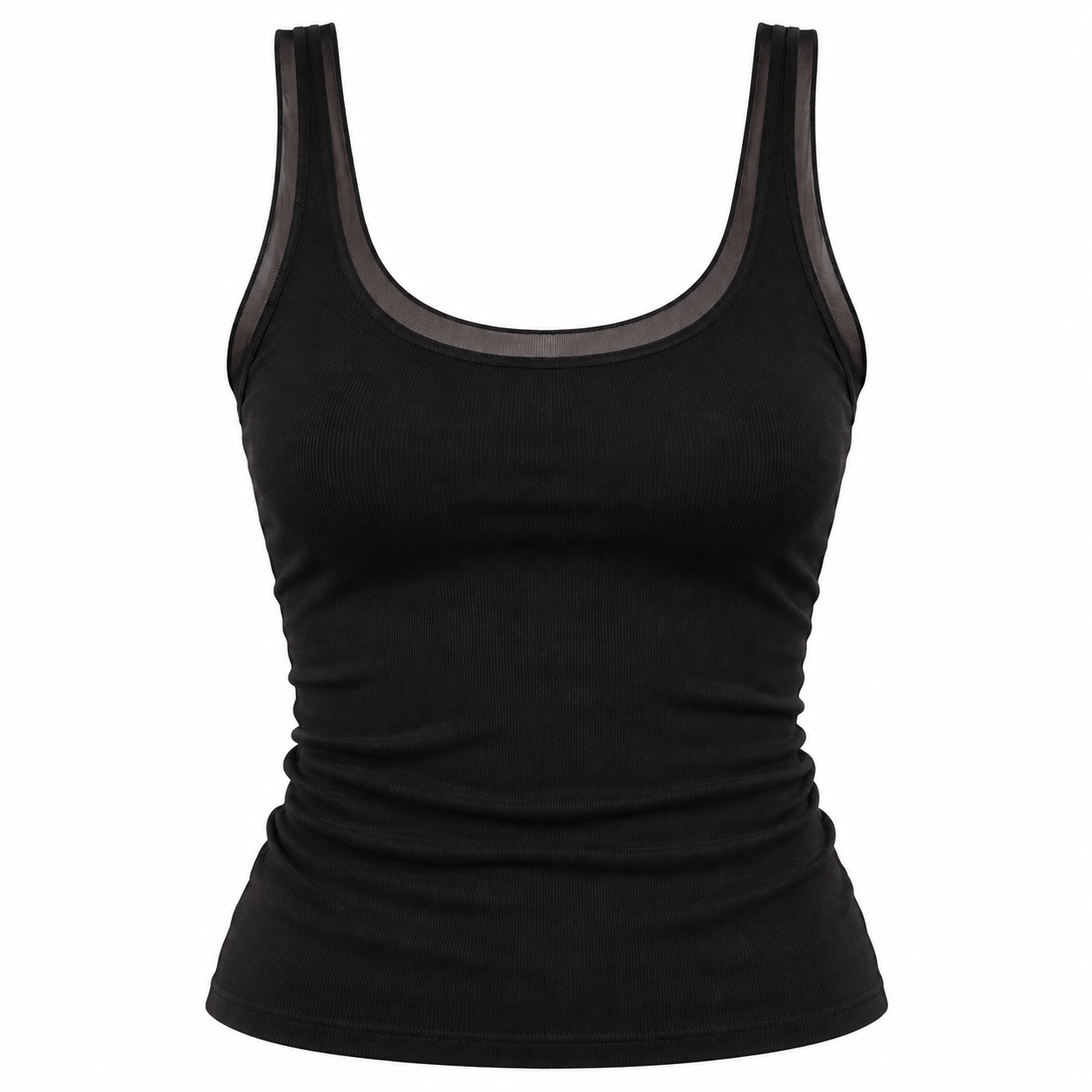 Viscose & Tulle Top – Denise