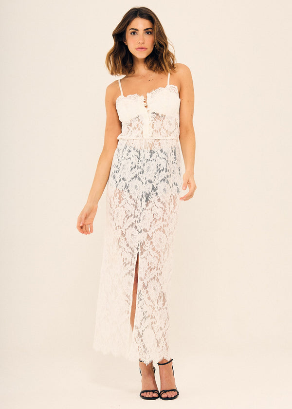 Robe en dentelle Aurora