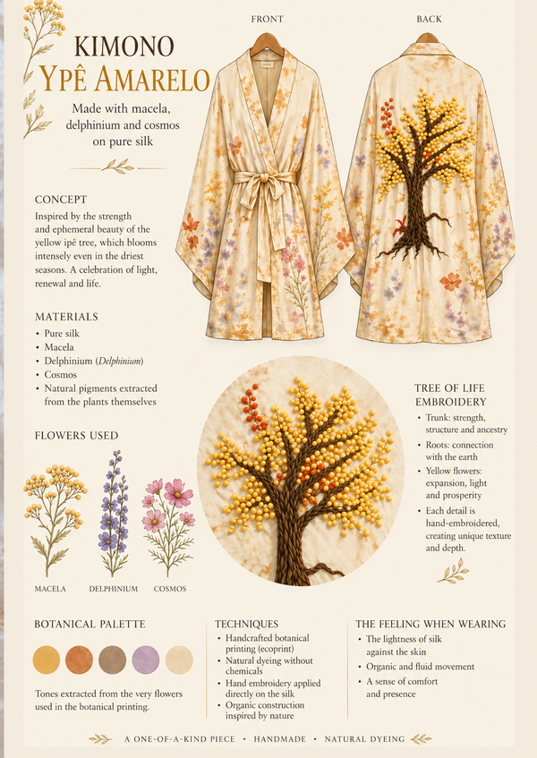 Kimono - Ipê Amarelo