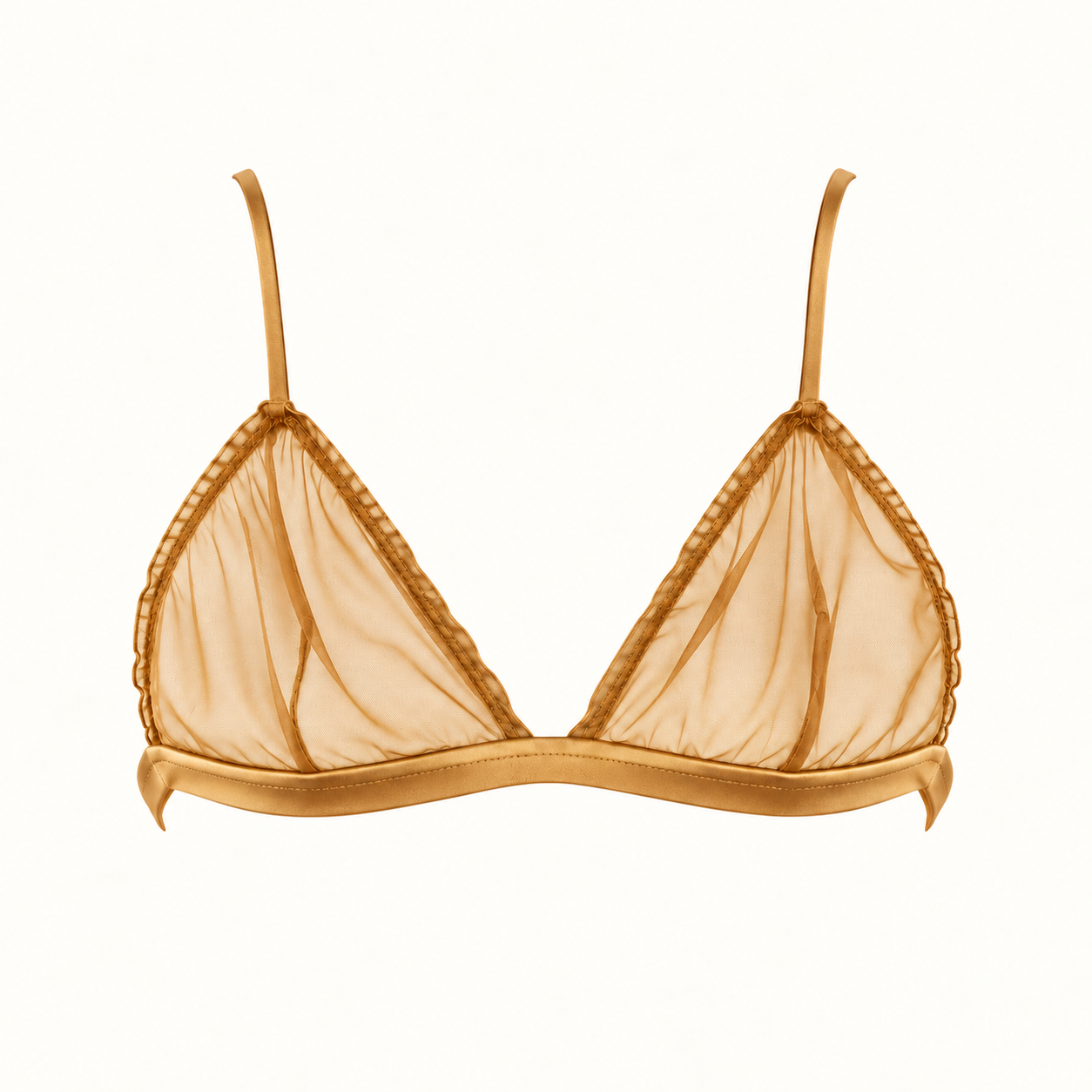 Soutien-gorge triangle en tulle – May
