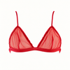 Soutien-gorge triangle en tulle – May