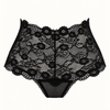 Culotte taille haute en tulle & dentelle – Musa