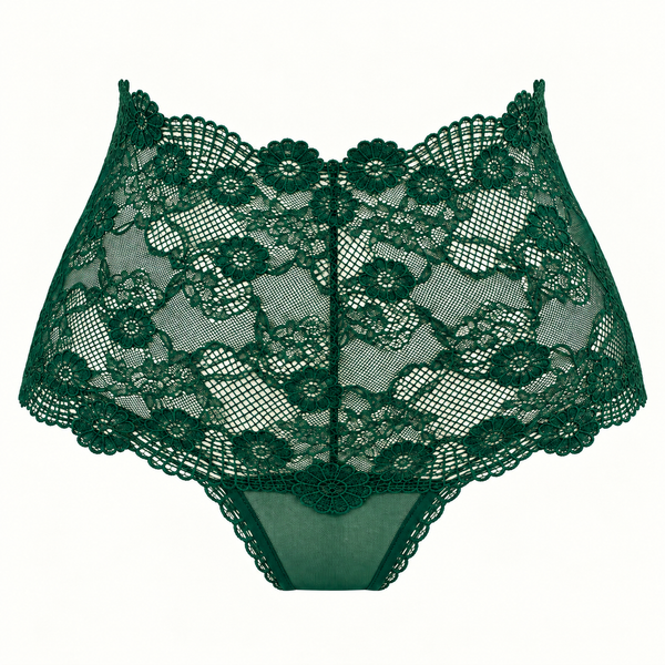 Culotte taille haute en tulle & dentelle – Musa