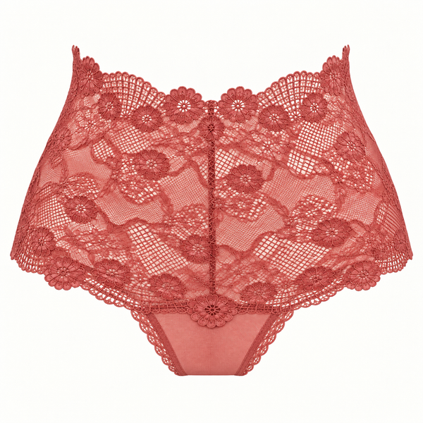 Culotte taille haute en tulle & dentelle – Musa
