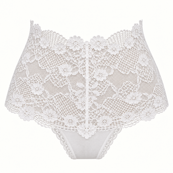 Culotte taille haute en tulle & dentelle – Musa