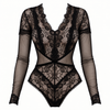 Langarm-Spitzen-Bodysuit – Natalia