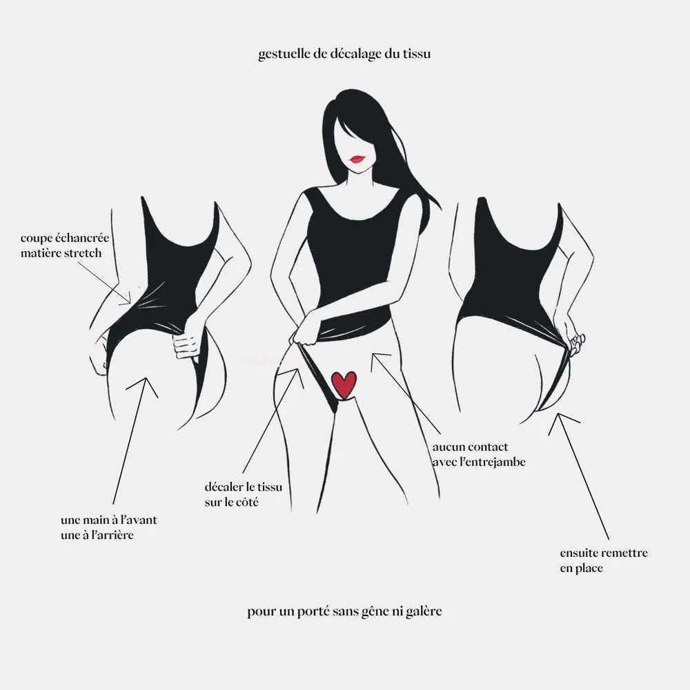 NO COMMENT – Gerippter Body MARCEL
