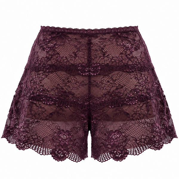 Kurze Spitzen-Petticoat-Shorts – Priscila