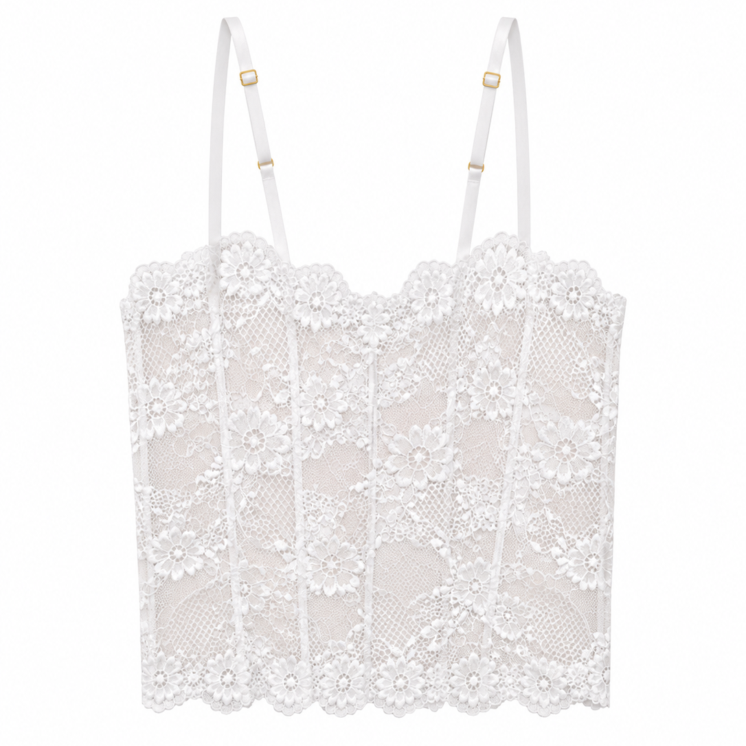 Spitzen-Crop-Top – Suzana
