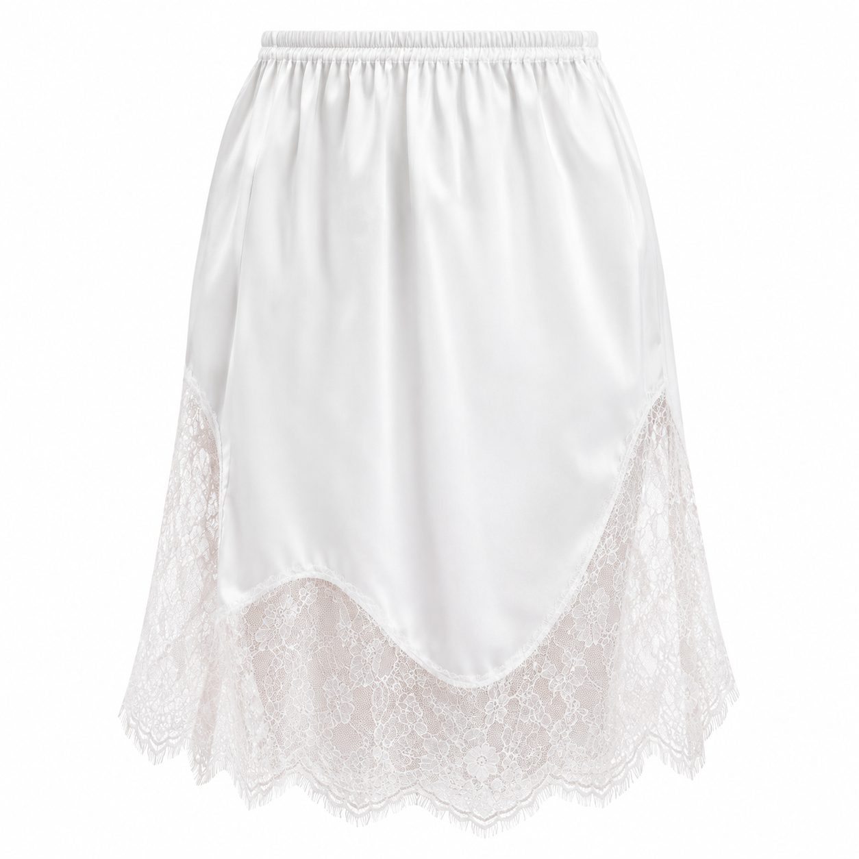 Satin & Lace Skirt – Clara