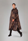 Rainkiss Rain Poncho - Dark Leopard