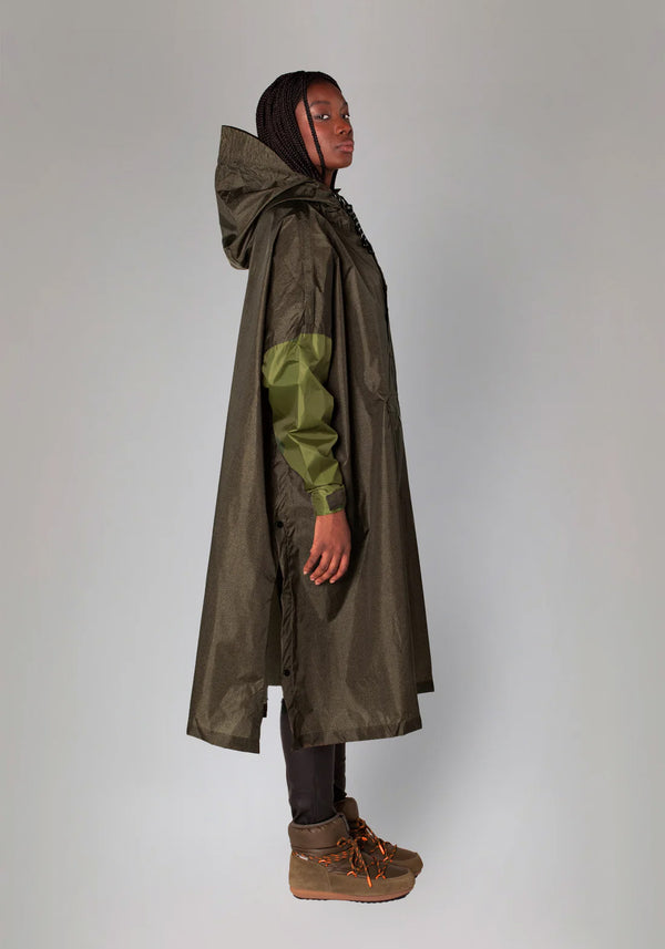 Rainkiss Rain Poncho - Herringbone
