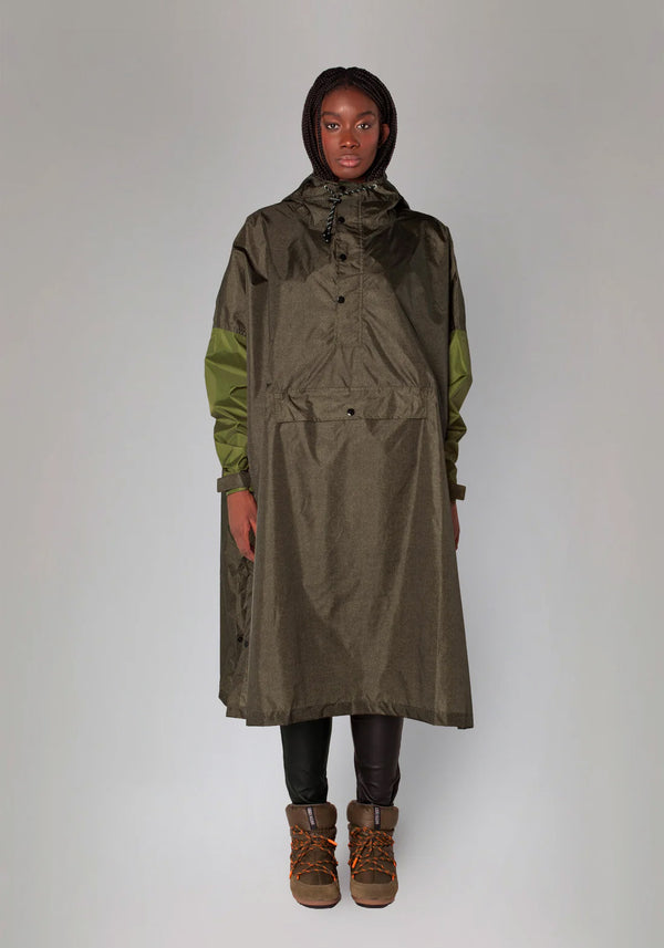 Rainkiss Rain Poncho - Herringbone