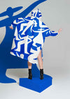 Rainkiss Rain Poncho - Timo Kuilder 'Blue Dance'